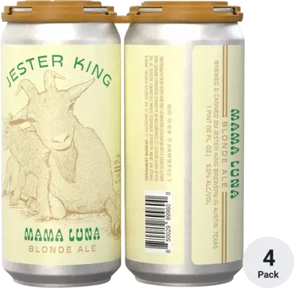 Jester King Brewing Mama Luna Blonde Ale