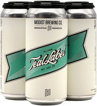 Modist Teal Label West Coast Ipa Limited Release