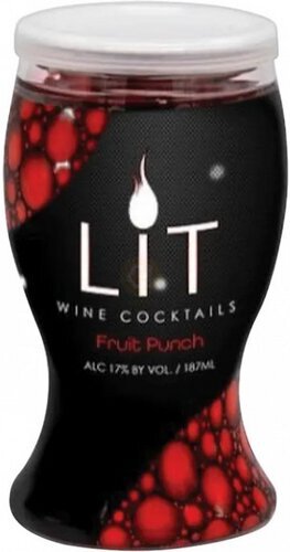 Lit Bomzz Fruit Punch Flavored Wine Cocktail