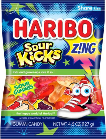 Haribo Sour Kicks Sour Gummies