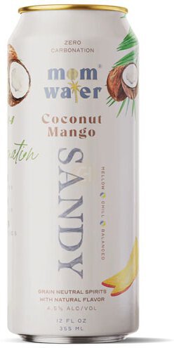 Mom Water Sandy Cocunt Mango Vodka Water
