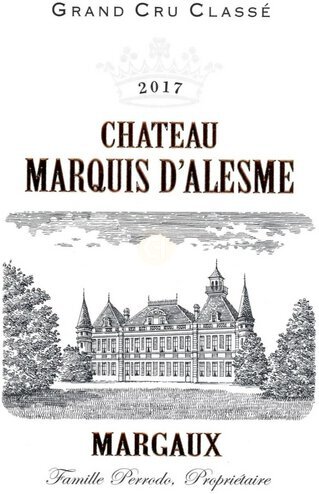 Chateau Marquis D'alesme Becker Margaux Bordeaux Grand Cru Classe