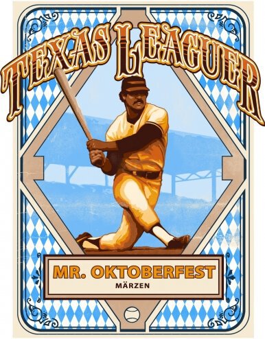 Texas Leaguer Brewing Mr Oktoberfest Can