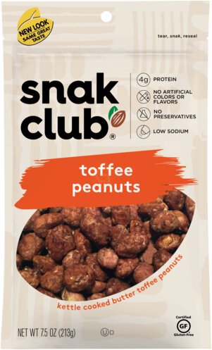 Snak Club Toffee Peanuts