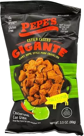 Pepe's Chile Limon Flavored Gigante