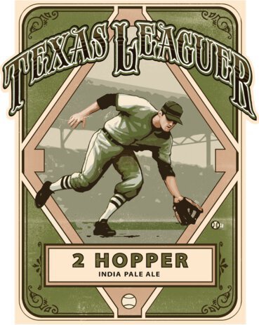 Texas Leaguer Brewing Co 2 Hopper IPA Can