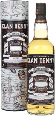 Douglas Mcgibbon & Co Port Dundas Distillery Year Clan Denny Single Grain Scotch
