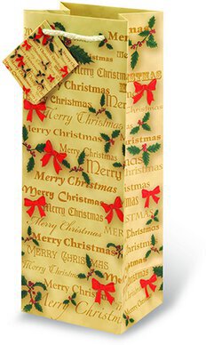 Wrap Art Gift Bag Christmas Bows
