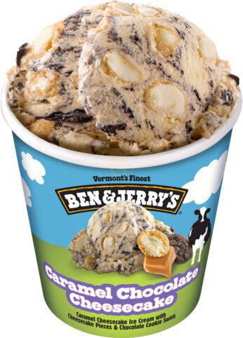 Ben & Jerry's Caramel Chocolate Cheesecake Truffles 1pint