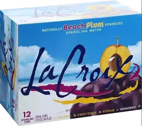 Lacroix Beach Plum Sparkling Water
