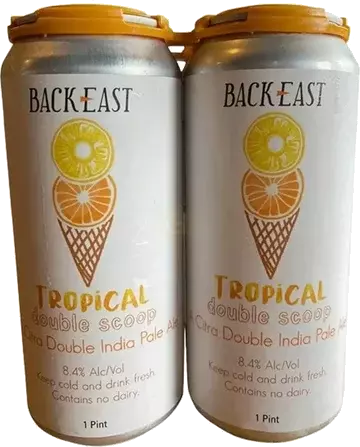 Back East Brewing Tropical Double Scoop Ice Cream Man Ipa