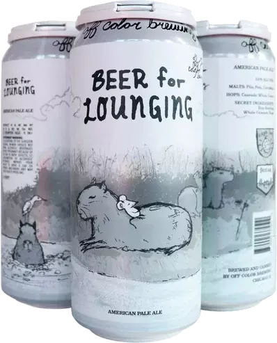Off Color Beer For Lounging Pale Ale Limited Release