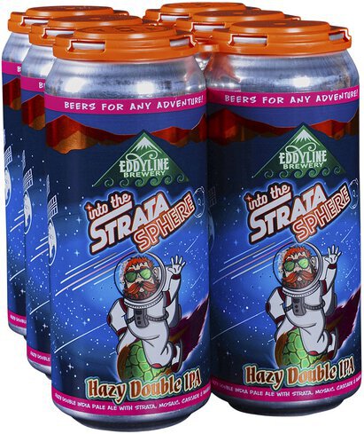 Eddyline Brewery Into The Stratasphere Hazy Dbl Ipa