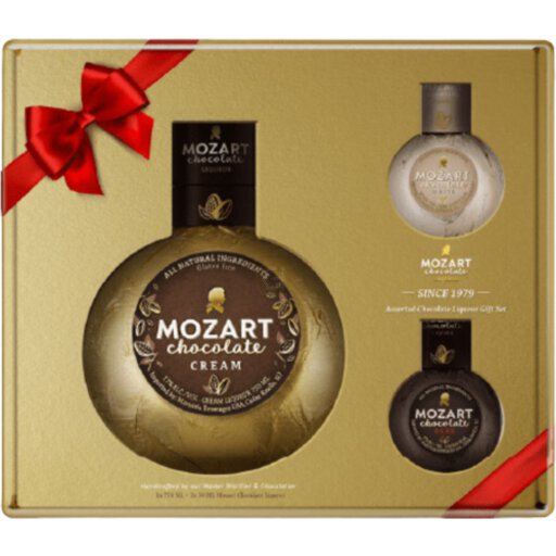 Mozart Chocolate Cream Liqueur Gift Set - Colonial Wines & Spirits
