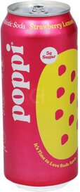 Poppi Strawberry Lemon Prebiotic Soda