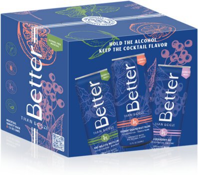 Better Than Booze Mocktail Variety 6x12oz