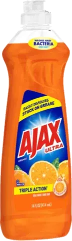 Ajax Triple Action Orange Dish Liquid Hand Soap