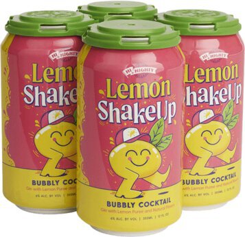 Might Hi Lemon Shakeup Bubbly Cocktail