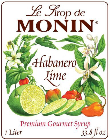 Monin Syrup Lime Habanero