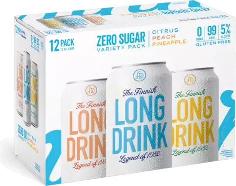 The Long Drink Zero Sugar Variety Rtd