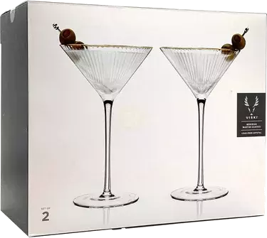 Set Of Meridian Martini Glass By Viski