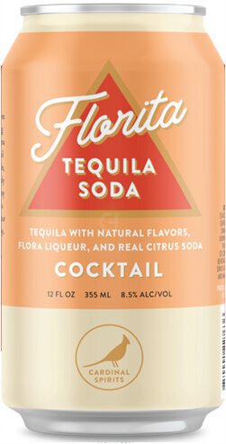 Cardinal Spirits Florita Tequila Soday Rtd Cocktail Bloomington Indiana