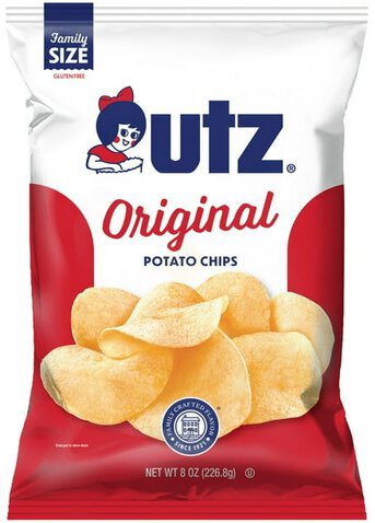 Utz Original Potato Chips Family Size