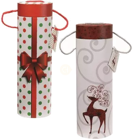 Wrap Art Holiday Wine Tubes