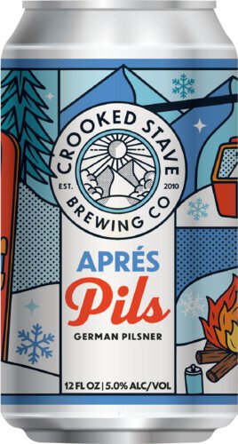 Crooked Stave Apres Pilsner Cn12oz Sin