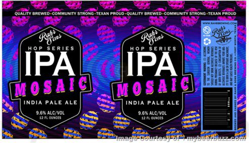 Rahr Hop Series Mosaic Ipa