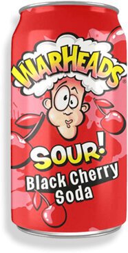Warheads Sour Black Cherry Soda