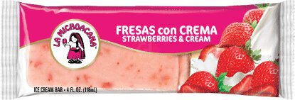 La Michoacana Strawberries N Cream Ice Cream Bar