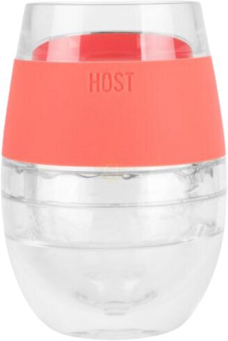 True Fab Wine Freeze Cooling Cup Coral