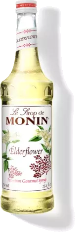 Monin Elderflower Glass