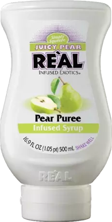 Simply Squeeze Pear Real Infused Syrup