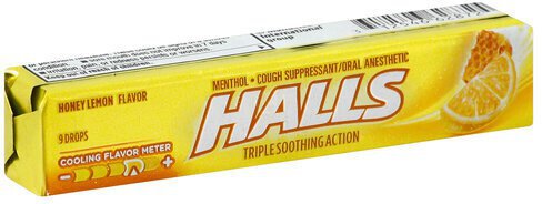Halls Honey And Lemon