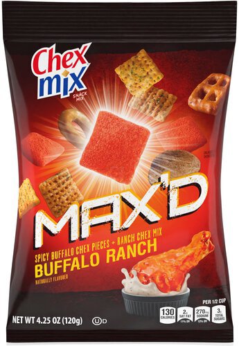 Chex Mix Maxd Buffalo Ranch Snack Mix