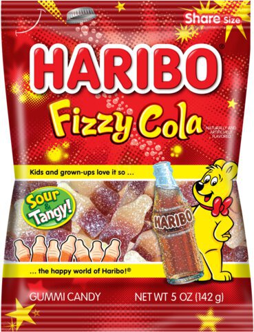 Haribo Fizzy Cola Gummi 142g