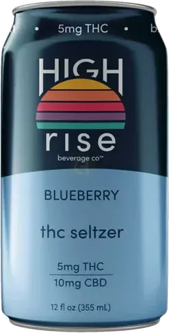 High Rise Blueberry Delta Seltzer