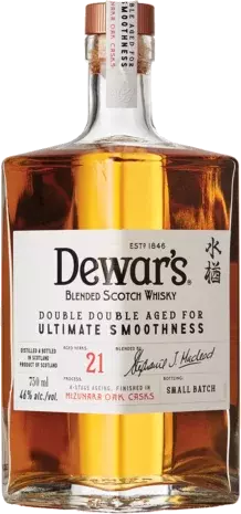 Dewars Year Small Batch Mizunara Oak Cask Finished Double Double Aged Scotch Limit 1 Per Customer