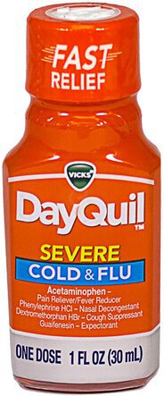 Drug Store Dayquil Liquid Cold & Flu