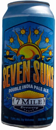 7 Mile Seven Suns Double IPA Can