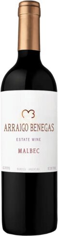 Arraigo Benegas Estate Wine Malbec Mendoza Argentina