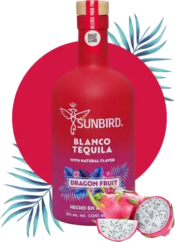 Sunbird Blanco Tequila Infused With Dragon Fruit