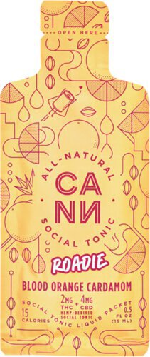 Cann Blood Orange Cardamon Roadie 2mg Thc Mixer Packet