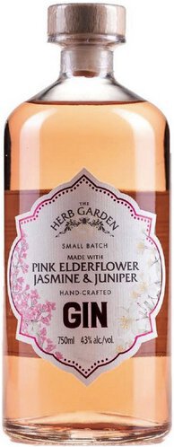 The Herb Garden Pink Elderflower Jasmine & Juniper Gin