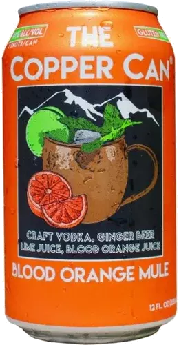 The Copper Blood Orange Mule