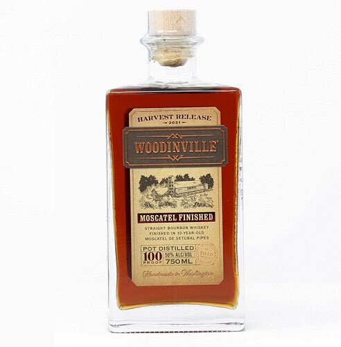 Woodinville Washington Straight Bourbon Finished In Moscatel Wine Barrels
