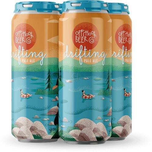 Offshoot Beer Co Drifting Pale Ale Beer California Usa 4x16 Oz