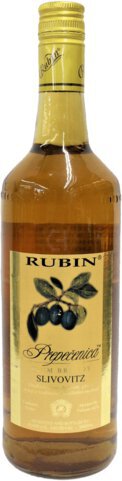 Rubin Prepecenica Plum Brandy Slivovitz